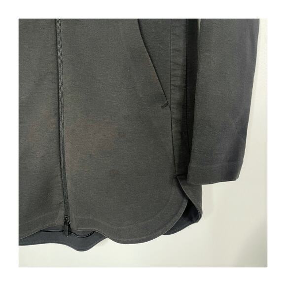 Lululemon Womens Size 6 Black Going Places Hooded Jacket Spacer Full Zip Pockets - Picture 10 of 11